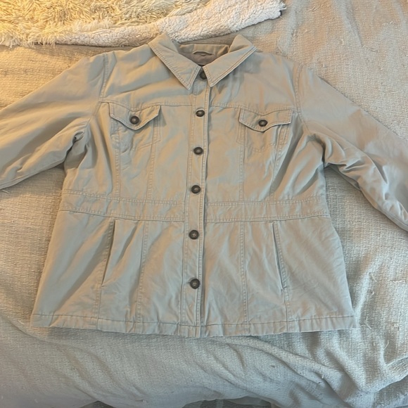 Vintage Faded Glory Military Utility Jacket Women’s 1X - Picture 3 of 11